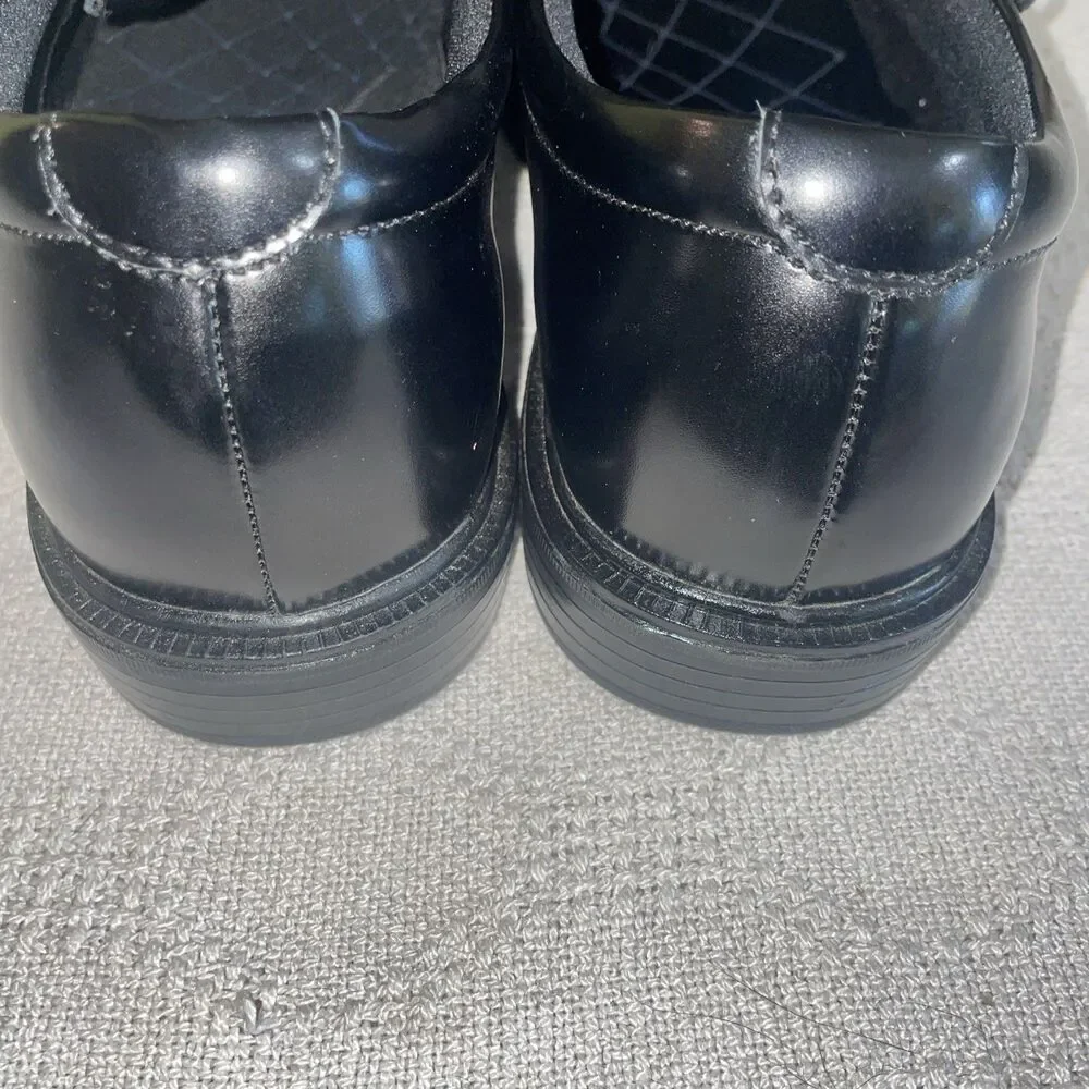 Nunn Bush Men’s Comfort Oxfords Size 12 M Black Leather Going Out Party